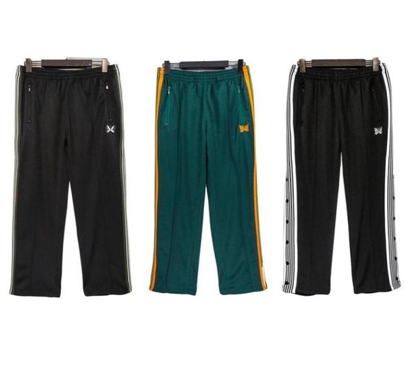 striped pants men women 1 sweatpants embroidered trouser2058191, Black