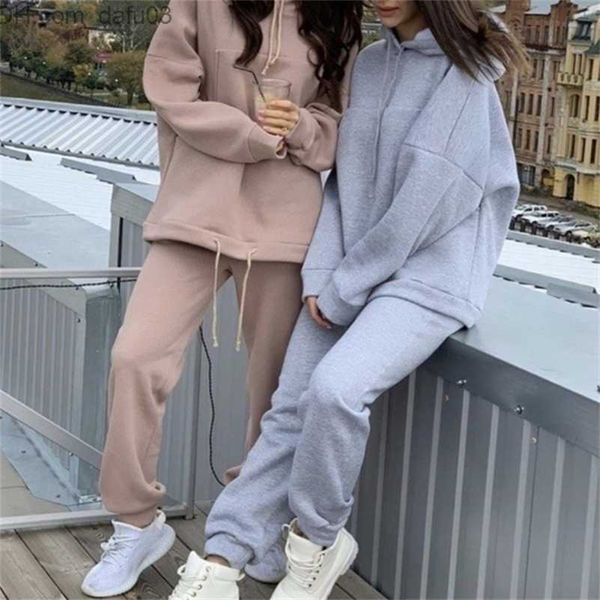women's tracksuits women autumn solid casual tracksuit sports 2 pieces set fleece hooded sweatshirts and pants outfits oversized hoodie, Gray
women's tracksuits women autumn solid casual tracksuit sports 2 pieces set fleece hooded sweatshirts and pants outfits oversized hoodie, Gray