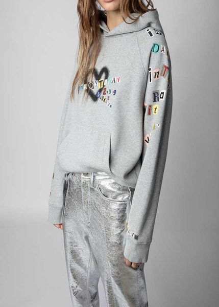 voltaire women designer hoodie love letter printing embroidery sweater inner fleece 20237215611, Black
voltaire women designer hoodie love letter printing embroidery sweater inner fleece 20237215611, Black