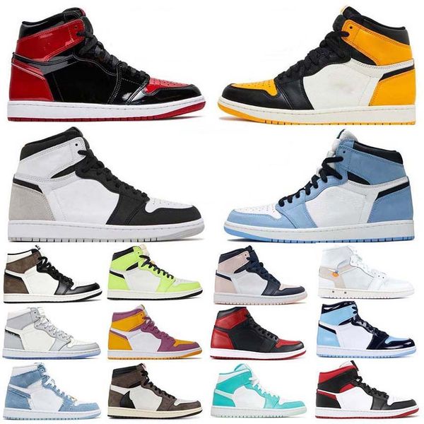 og 1 high 1s basketball shoes men women unc toe lucky green patent black white reverse mocha olive lost and found mens trainers outdoor spor
og 1 high 1s basketball shoes men women unc toe lucky green patent black white reverse mocha olive lost and found mens trainers outdoor spor