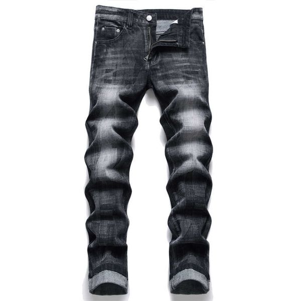 new jeans chino pants pant men's trousers stretch close-fitting slacks washed straight skinny embroidery patchwork ripped mens trend br, Blue
new jeans chino pants pant men's trousers stretch close-fitting slacks washed straight skinny embroidery patchwork ripped mens trend br, Blue