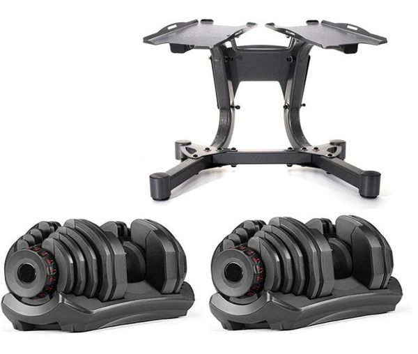 adjustable dumbbell set workout weights 90lb 40kg stand included9942625
adjustable dumbbell set workout weights 90lb 40kg stand included9942625