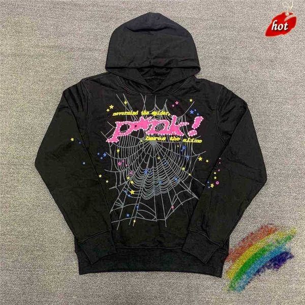 men's hoodies sweatshirts puff print sp5der hoodie men women heavy fabric spider web sweatshirts pullover g220908kwuz, Black
men's hoodies sweatshirts puff print sp5der hoodie men women heavy fabric spider web sweatshirts pullover g220908kwuz, Black