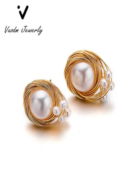 stud earrings handmade customized vintage pearl earrings 14k gold plated simple jewelry for women girls jewelry88803731629619, Golden;silver
stud earrings handmade customized vintage pearl earrings 14k gold plated simple jewelry for women girls jewelry88803731629619, Golden;silver