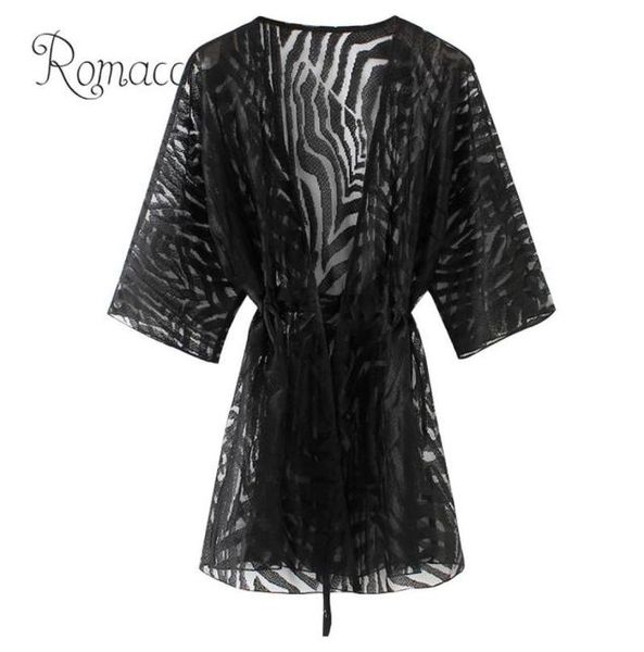 romacci semi sheer tunics for beach new women kimono cardigan solid open front boho loose outerwear beach bikini cover up black9905235, White
romacci semi sheer tunics for beach new women kimono cardigan solid open front boho loose outerwear beach bikini cover up black9905235, White