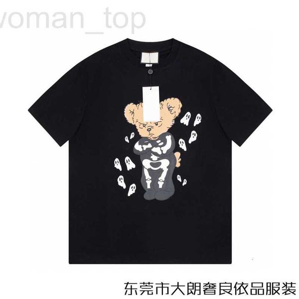 women's t-shirt designer the correct version of g family's new product, skull bear, high street style, loose and versatile short-s, White
women's t-shirt designer the correct version of g family's new product, skull bear, high street style, loose and versatile short-s, White