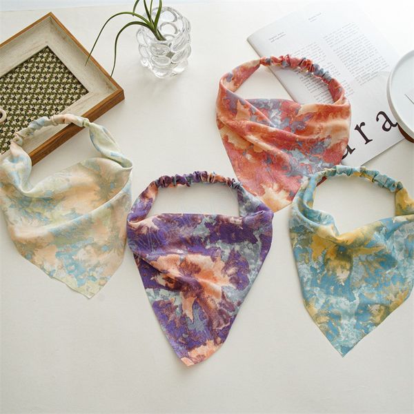 woman tie-dyed summer head scarf cloth triangle bandanas lady fashion elastic hairband headwear ornaments girls hair accessories, Slivery;white
woman tie-dyed summer head scarf cloth triangle bandanas lady fashion elastic hairband headwear ornaments girls hair accessories, Slivery;white