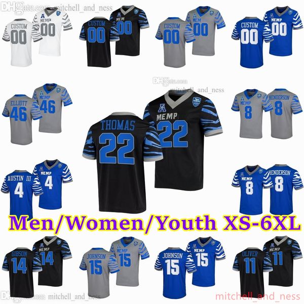 custom xs-6xl ncaa memphis tigers football jersey austin iii cullens elliott gibson oliver thomas henigan henderson johnson rubin lewis mart, Black
custom xs-6xl ncaa memphis tigers football jersey austin iii cullens elliott gibson oliver thomas henigan henderson johnson rubin lewis mart, Black