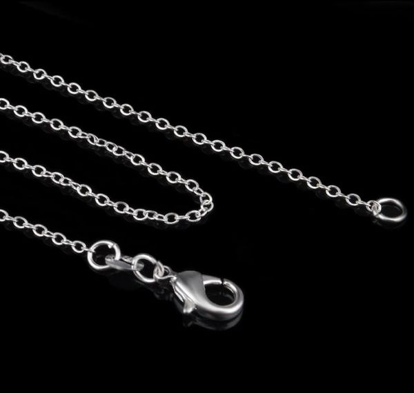 925 sterling silver plated link rolo chain necklace with lobster clasps 16 18 20 22 24 inch for women rope chain necklaces diy mak7119524
925 sterling silver plated link rolo chain necklace with lobster clasps 16 18 20 22 24 inch for women rope chain necklaces diy mak7119524