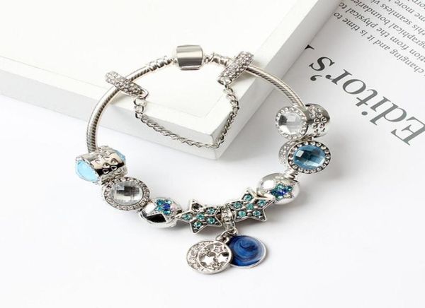 bright stars opal charm strands pan 925 silver bracelet diy creative personality star jewelry whole6377109, Black
bright stars opal charm strands pan 925 silver bracelet diy creative personality star jewelry whole6377109, Black
