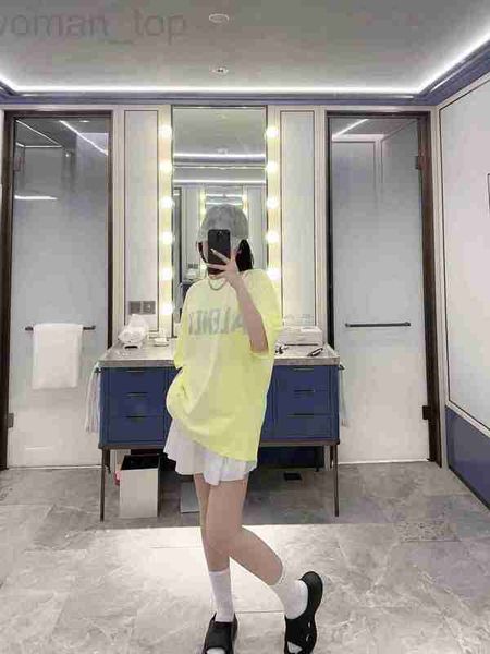 women's t-shirt designer paris correct edition b family 23ss printed gradient yellow tape bandage 310g short sleeve t-shirt 8rep tmmu, White
women's t-shirt designer paris correct edition b family 23ss printed gradient yellow tape bandage 310g short sleeve t-shirt 8rep tmmu, White