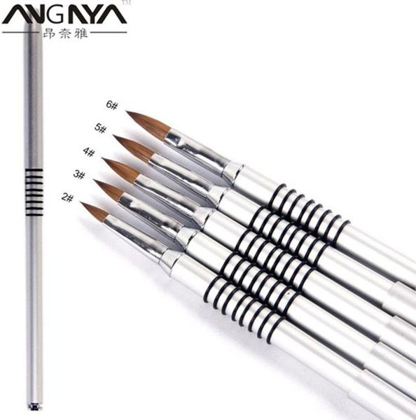 23456 metal hand nail brush 100kolinsky hair art carving powder gel manicure tools brushes6140383, Yellow
23456 metal hand nail brush 100kolinsky hair art carving powder gel manicure tools brushes6140383, Yellow