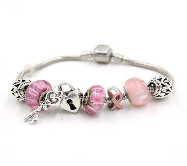 new arrival breast cancer awareness jewelry european charm lampwork murano grass bead pink ribbon breast cancer bracelet je1706590, Golden;silver
new arrival breast cancer awareness jewelry european charm lampwork murano grass bead pink ribbon breast cancer bracelet je1706590, Golden;silver