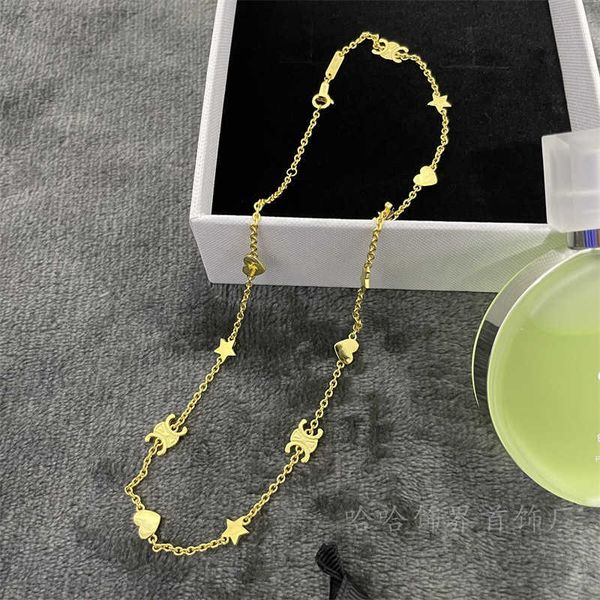 celi arc de triomphe gold necklace for women with light luxury and small market design high grade love heart shaped star inn style collar ch, Silver
celi arc de triomphe gold necklace for women with light luxury and small market design high grade love heart shaped star inn style collar ch, Silver