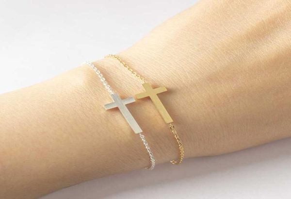 gold color christian cross charm jesus bracelets for women gift stainless steel chain vintage jewelry 20179375370, Golden;silver
gold color christian cross charm jesus bracelets for women gift stainless steel chain vintage jewelry 20179375370, Golden;silver