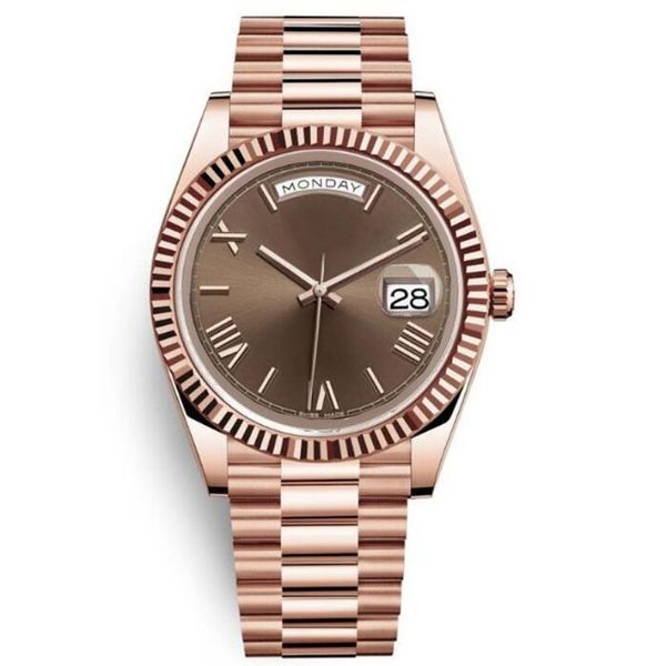 mens watch daydate automatic mechanical movement stainless steel designer 41mm 2813 waterproof luminous wristwatches watches-01, Slivery;brown
mens watch daydate automatic mechanical movement stainless steel designer 41mm 2813 waterproof luminous wristwatches watches-01, Slivery;brown