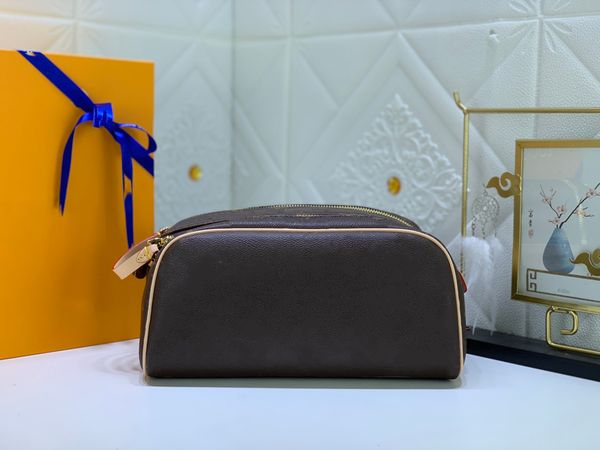 luxury women's and men's portable dopp kit printed makeup bag designer large capacity travel toilet beauty bag double zipper bag
luxury women's and men's portable dopp kit printed makeup bag designer large capacity travel toilet beauty bag double zipper bag