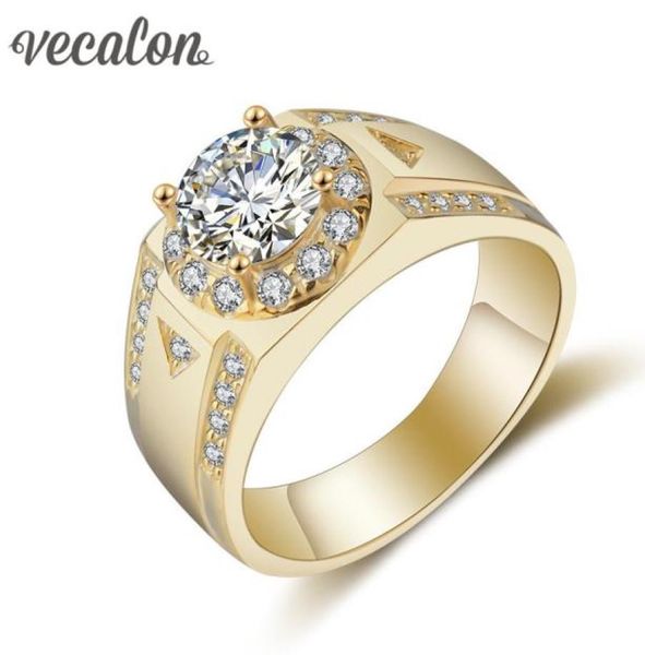 vecalon men jewelry wedding band ring 15ct diamond cz yellow gold filled 925 sterling silver engagement finger ring8448564, Slivery;golden
vecalon men jewelry wedding band ring 15ct diamond cz yellow gold filled 925 sterling silver engagement finger ring8448564, Slivery;golden