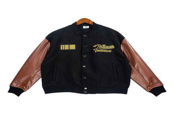 varsity baseball jacket men women 1 patchwork bomber jackets outerwear coats8315277, Black;brown
varsity baseball jacket men women 1 patchwork bomber jackets outerwear coats8315277, Black;brown