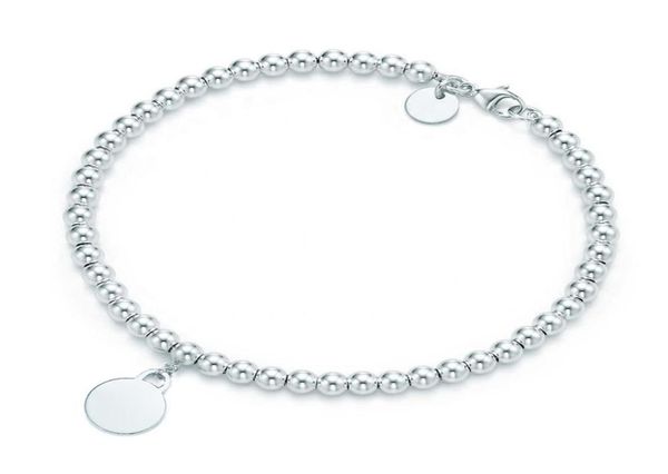 heart beaded bracelet women couple sterling silver strands chain 4mm beads ball t tag bracelets blue designer jewelry gifts for gi8555968, Black
heart beaded bracelet women couple sterling silver strands chain 4mm beads ball t tag bracelets blue designer jewelry gifts for gi8555968, Black