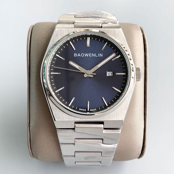 mens watch designer quartz movement watches high qualit rose gold size 40mm stainless steel strap luxury orologio wristwatches for men tis t, Slivery;brown
mens watch designer quartz movement watches high qualit rose gold size 40mm stainless steel strap luxury orologio wristwatches for men tis t, Slivery;brown