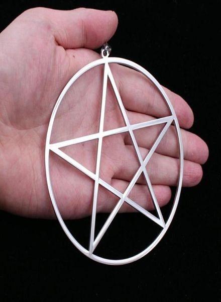 lot whole 5pcs men039s jewelry big 4039039 100mm stainless steel high polished pagan wicca satanic worship pentagram 7399237, Silver
lot whole 5pcs men039s jewelry big 4039039 100mm stainless steel high polished pagan wicca satanic worship pentagram 7399237, Silver
