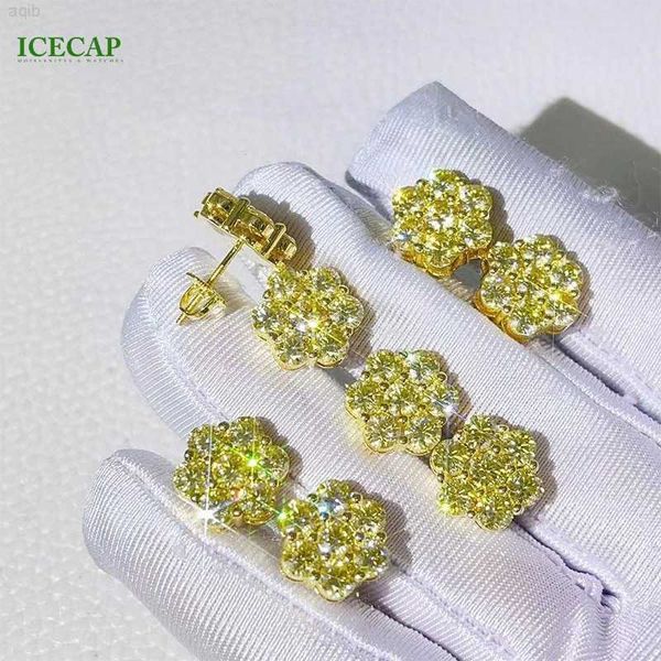 luxury jewelry classic 925 sterling silver gold plated flower moissanite earring iced out women clustered studs earrings, Golden
luxury jewelry classic 925 sterling silver gold plated flower moissanite earring iced out women clustered studs earrings, Golden