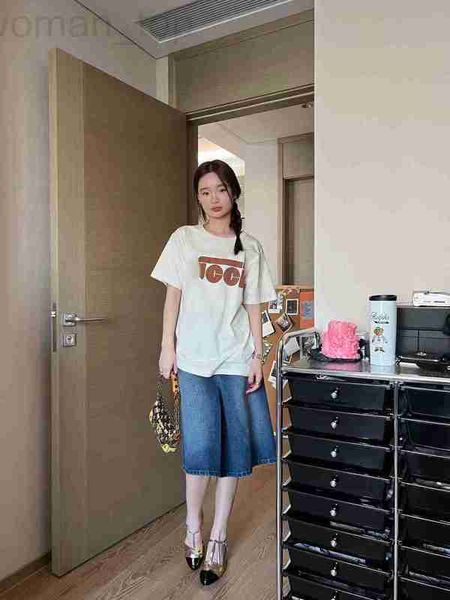 women's t-shirt designer g family 2023 new summer fashion shoulder letter printing pure cotton loose casual short sleeve t-shirt for me, White
women's t-shirt designer g family 2023 new summer fashion shoulder letter printing pure cotton loose casual short sleeve t-shirt for me, White