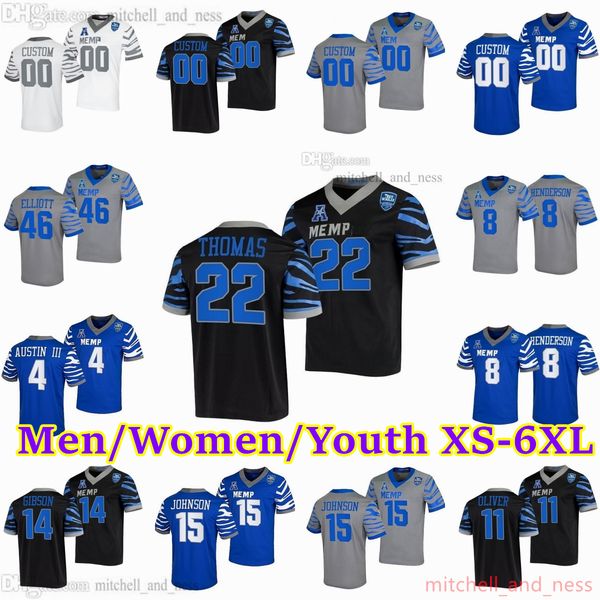 custom xs-6xl ncaa memphis tigers football jersey 86 caden prieskorn 3 brady white 19 kenneth gainwell 1 tony pollard 18 eddie lewis 28 asa, Black
custom xs-6xl ncaa memphis tigers football jersey 86 caden prieskorn 3 brady white 19 kenneth gainwell 1 tony pollard 18 eddie lewis 28 asa, Black