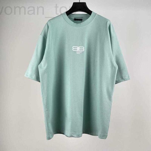 women's t-shirt designer high version b family bb lock button embroidered t-shirt with light green color scheme, regular for both men a, White
women's t-shirt designer high version b family bb lock button embroidered t-shirt with light green color scheme, regular for both men a, White