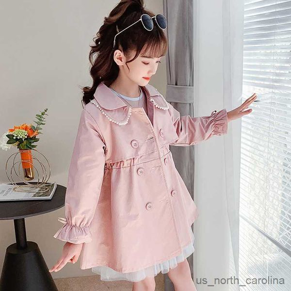 jackets girls' windbreaker 2023 spring and autumn new girl korean style fashion waist big boy british wind jacket long children's, Blue;gray
jackets girls' windbreaker 2023 spring and autumn new girl korean style fashion waist big boy british wind jacket long children's, Blue;gray