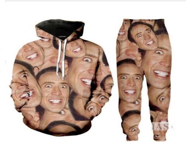 new fashion famous actor nicolas cage hoodie pants sweatshirt 3d print tracksuits2554725, Gray
new fashion famous actor nicolas cage hoodie pants sweatshirt 3d print tracksuits2554725, Gray