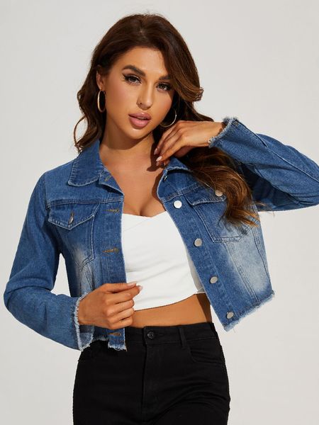 women's jackets an denim jacket women 2023 spring autumn pure cotton personalized short fashion versatile streetwear clothing 230804, Black;brown
women's jackets an denim jacket women 2023 spring autumn pure cotton personalized short fashion versatile streetwear clothing 230804, Black;brown