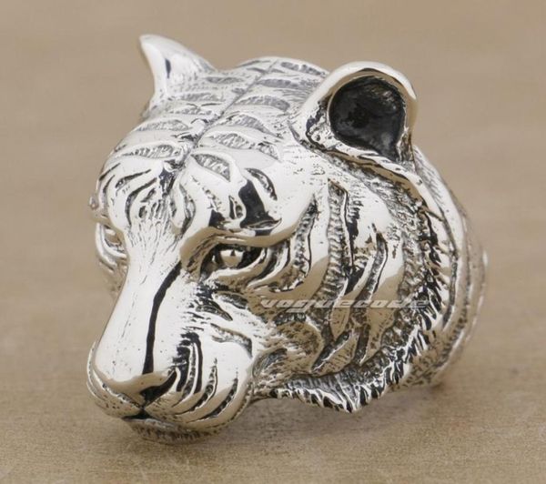 huge heavy tiger 925 sterling silver mens biker ring 9m005 us size 814 9014103, Golden;silver
huge heavy tiger 925 sterling silver mens biker ring 9m005 us size 814 9014103, Golden;silver