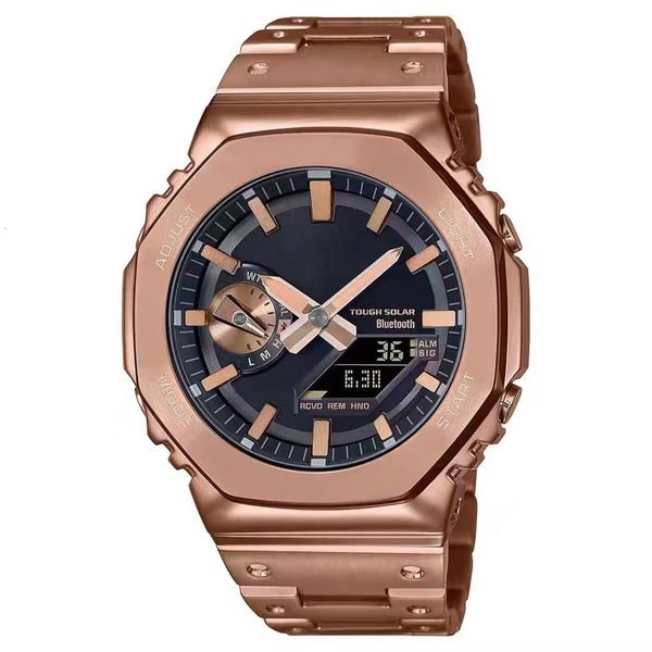 other watches brand multi function 2100 led dual display stainless steel men watches casual sports electronic digital women couples watch 23, Slivery;black
other watches brand multi function 2100 led dual display stainless steel men watches casual sports electronic digital women couples watch 23, Slivery;black