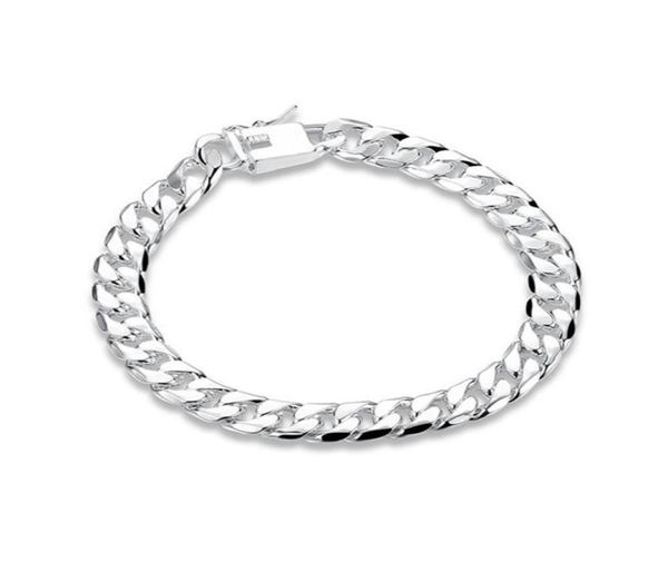 8mm side chain hand chain male money sterling silver plated bracelet men and women 925 silver bracelet spb227263z99837549874241, Black
8mm side chain hand chain male money sterling silver plated bracelet men and women 925 silver bracelet spb227263z99837549874241, Black