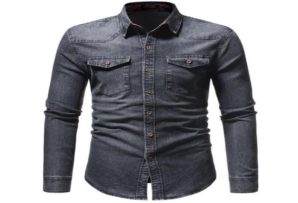 2020 men shirt classic casual demin shirt long sleeve clothing social chemise homme jeans wear plus size xxxl6754332, White;black
2020 men shirt classic casual demin shirt long sleeve clothing social chemise homme jeans wear plus size xxxl6754332, White;black