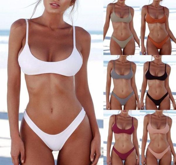 high elastic womens bikini set swimsuit padded push up bra thong bathing suit fashion eyecatching wireless beachwear suits w2513926, White;black
high elastic womens bikini set swimsuit padded push up bra thong bathing suit fashion eyecatching wireless beachwear suits w2513926, White;black