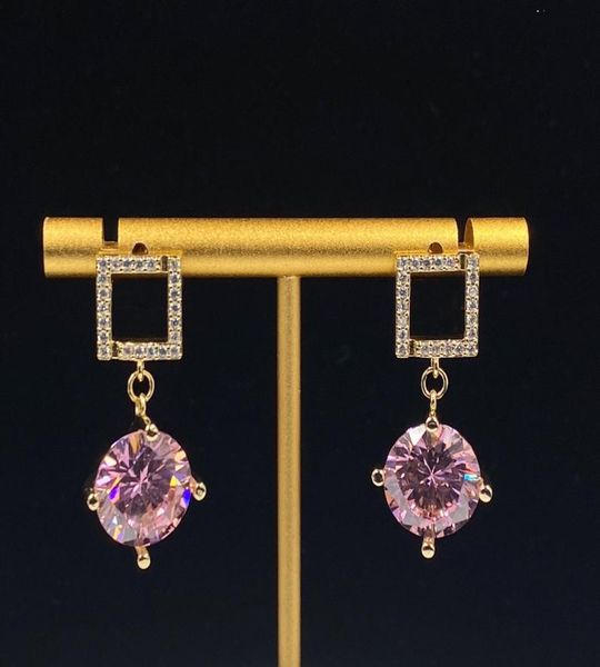 new arrival luxury earrings gift ladies hook pendant earrings7095907, Golden;silver