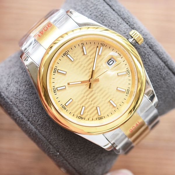 watch mens watch automatic mechanical fashion wristwatch stainless steel watch waterproof montre de luxe 41mm, Slivery;brown
watch mens watch automatic mechanical fashion wristwatch stainless steel watch waterproof montre de luxe 41mm, Slivery;brown