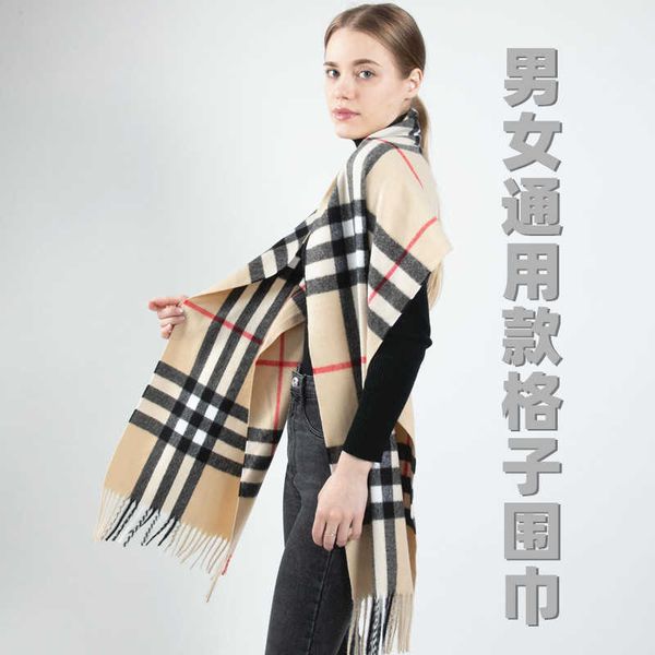 factory b urbbery winter and autumn fashion scarves for women men wool cashmere plaid scarf in winter thickened warm long tassel imitation, Blue;gray
factory b urbbery winter and autumn fashion scarves for women men wool cashmere plaid scarf in winter thickened warm long tassel imitation, Blue;gray