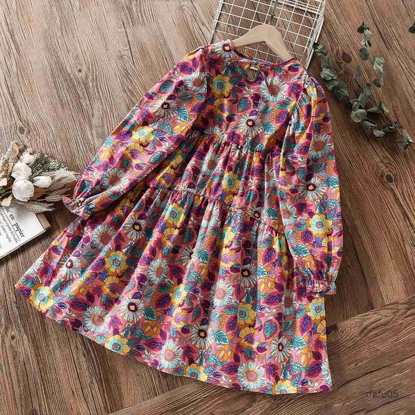 girl's dresses kids dresses for girls clothes for teenagers floral long sleeve spring autumn children baby costumes 9 years r230805, Red;yellow
girl's dresses kids dresses for girls clothes for teenagers floral long sleeve spring autumn children baby costumes 9 years r230805, Red;yellow