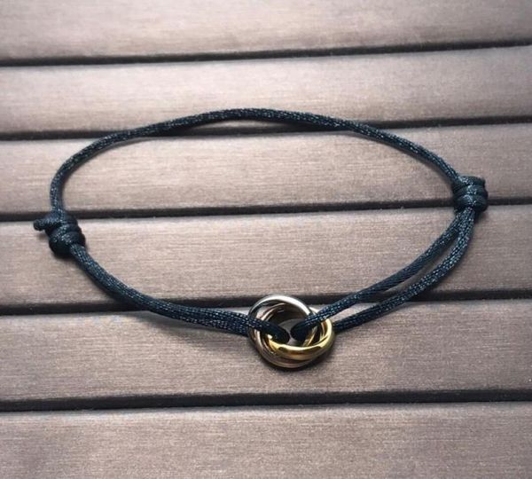 three ring hand rope red and black fashion designer hand rope32973553455994