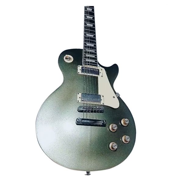 lp standard sparkle silver color electric guitar, mini pickups, wood guitars 
lp standard sparkle silver color electric guitar, mini pickups, wood guitars