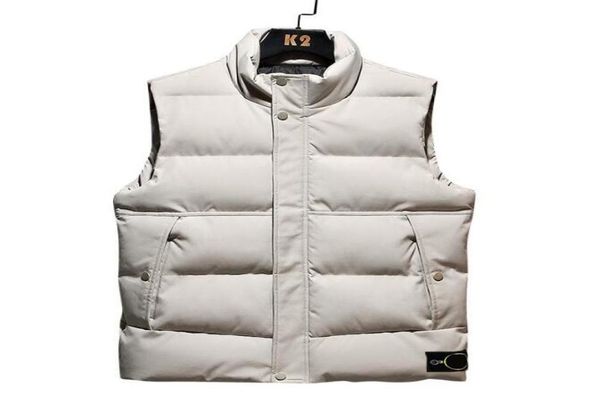 winter vest thickened thermal cotton jacket fashion design brand sleeveless cotton jacket hem badge stand collar vest large size1388388, Black;white
winter vest thickened thermal cotton jacket fashion design brand sleeveless cotton jacket hem badge stand collar vest large size1388388, Black;white