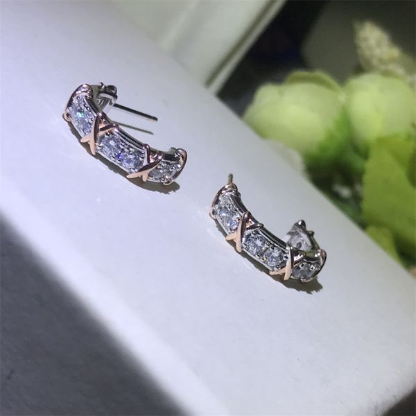 wedding jewelry 18k riose gold withe dimond earring women designer moissanite charm earrings sterling silver needle ear cover luxury jewlery, Golden
wedding jewelry 18k riose gold withe dimond earring women designer moissanite charm earrings sterling silver needle ear cover luxury jewlery, Golden