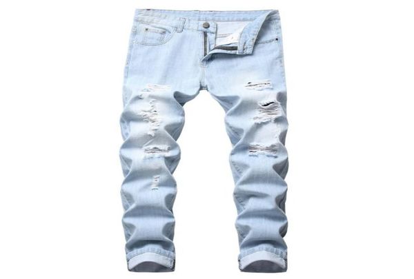men039s jeans mens light color slim fit hole high street blue nonelastic casual fashion urban stretwear1279958
men039s jeans mens light color slim fit hole high street blue nonelastic casual fashion urban stretwear1279958