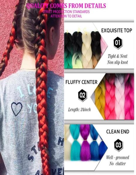 1pcs synthetic ombre braiding hair crochet braids 24inch 100gpcs synthetic kanekolon two tone afro jumbo braid ha4749511, Black
1pcs synthetic ombre braiding hair crochet braids 24inch 100gpcs synthetic kanekolon two tone afro jumbo braid ha4749511, Black