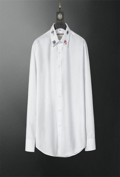 2021 luxury designer men039s shirts fashion casual business social and cocktail shirt brand spring autumn slimming the most fas4376063, White;black
2021 luxury designer men039s shirts fashion casual business social and cocktail shirt brand spring autumn slimming the most fas4376063, White;black