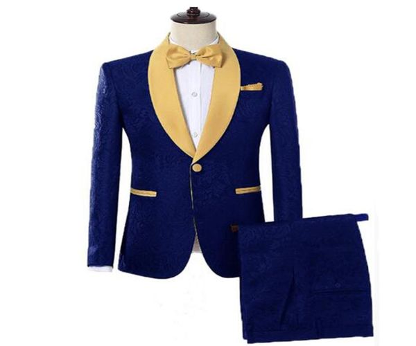blue print men suits gold shawl lapel groom tuxedos 2 pieces wedding suits flower print suits jacket and pants for prom tuxedos5716663, Black;gray
blue print men suits gold shawl lapel groom tuxedos 2 pieces wedding suits flower print suits jacket and pants for prom tuxedos5716663, Black;gray